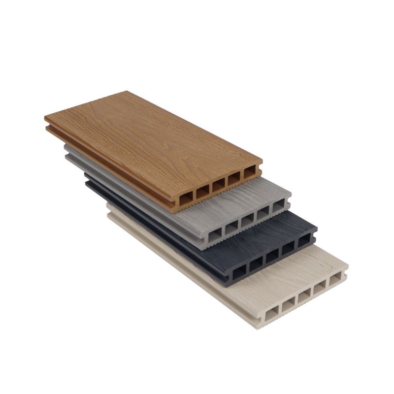 Terrasse en composite bois-plastique 3D à faible entretien et à relief profond - SAYRUO
