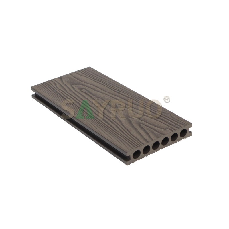 Terrasse en WPC durable à relief profond 3D - SAYRUO