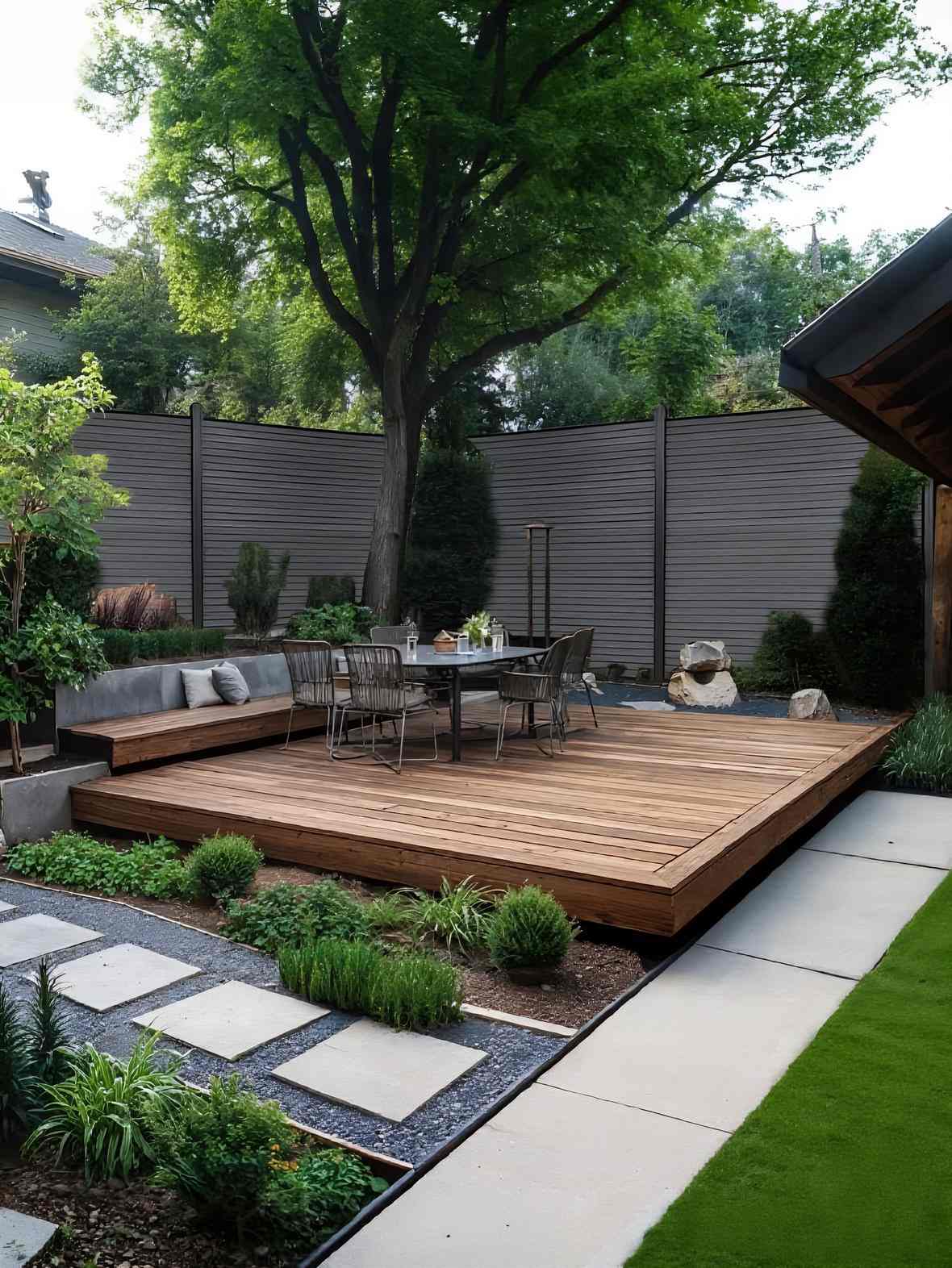 Améliorez votre espace extérieur avec des clôtures en WPC : style, durabilité et faible entretien
