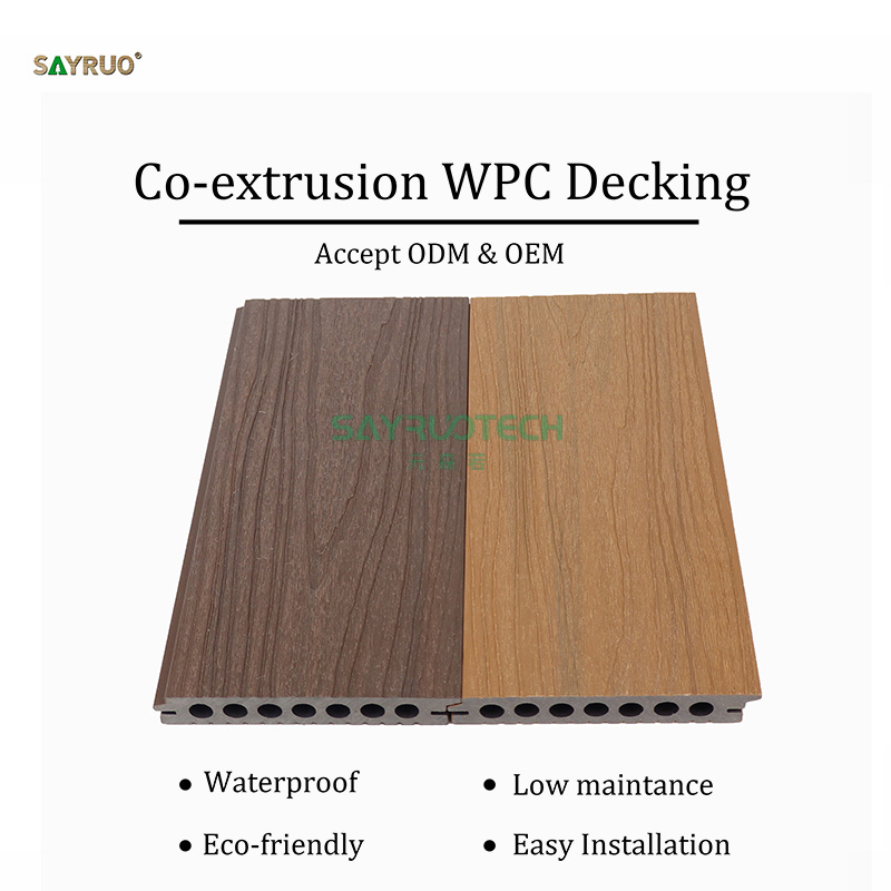 Co-extrusion WPC Decking